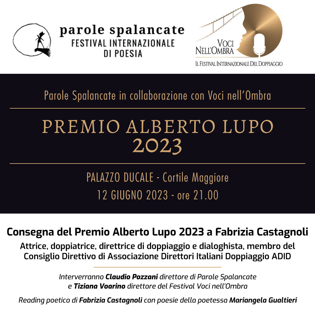 Premio Alberto Lupo 2023
